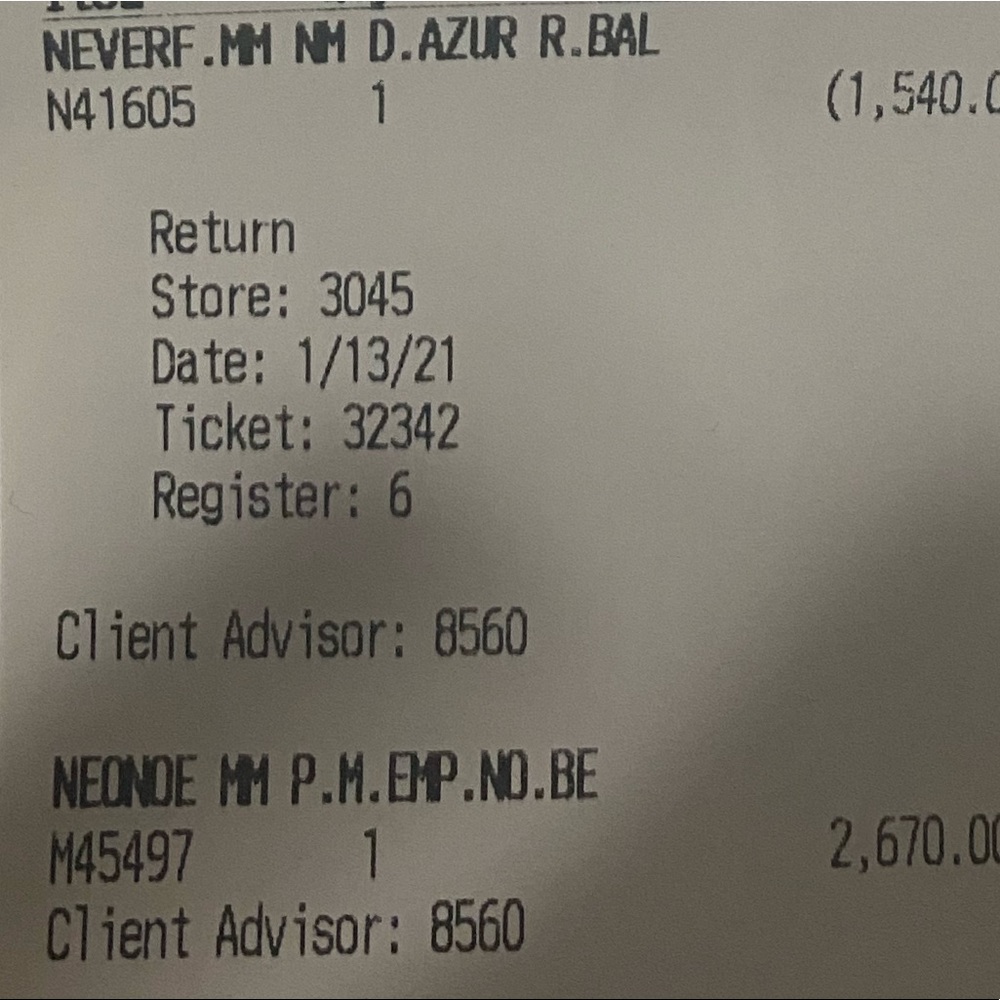 LV Neonoe Black SOLD OUT M45497 BRAND NEW - Picture 3 of 3